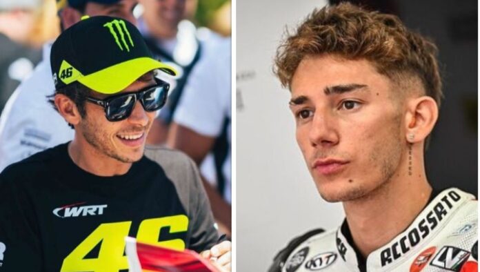 is riccardo rossi related to valentino rossi