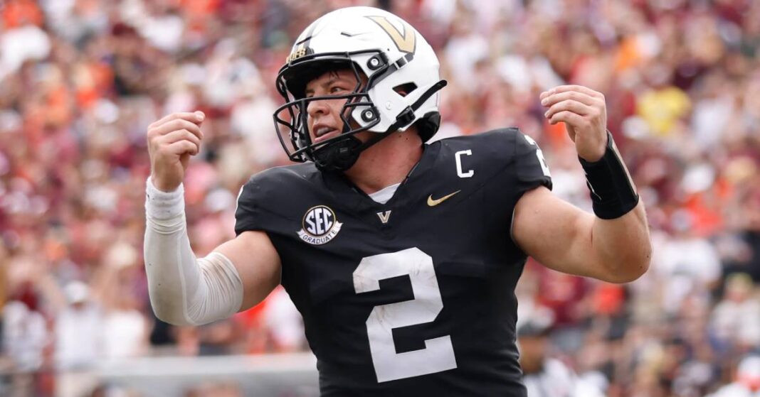 Vanderbilt Commodores QB Diego Pavia Making History With Family Love In