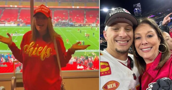 Patrick Mahomes Mom Trump