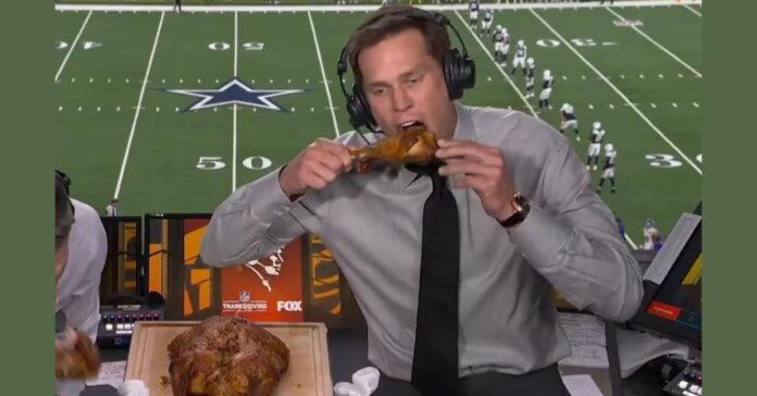 Tom Brady Eating Turkey Leg