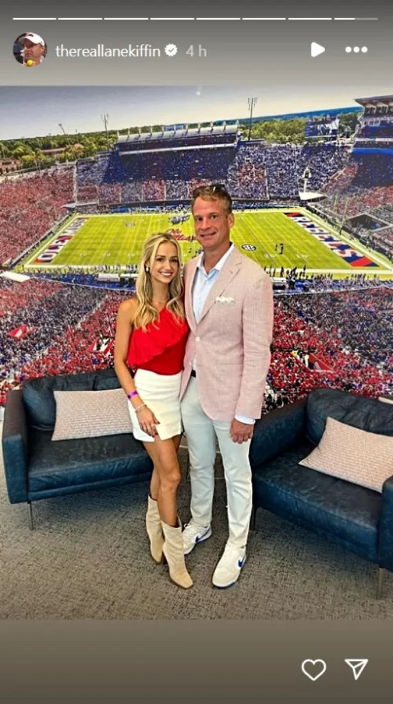 Lane Kiffin New Wife