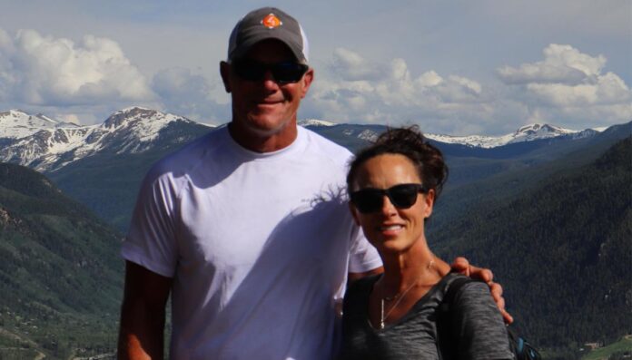 Deanna Favre With Her Husband Brett Favre